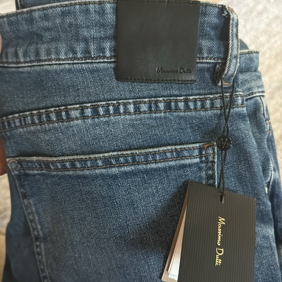 MASSIMO DUTTI SLIM FIT MID-RISE CROPPED JEANS SIZE 10 NWT $99.90 Online now! - Picture 11 of 11